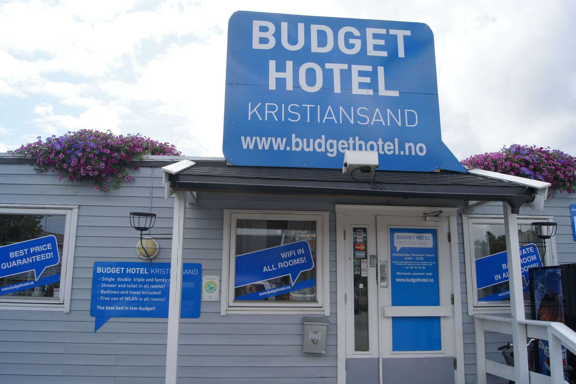 Budget Hotel 克里斯蒂安桑 外观 照片